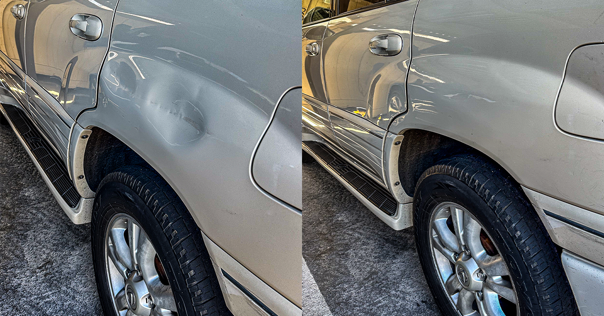 large dent repair in phoenix